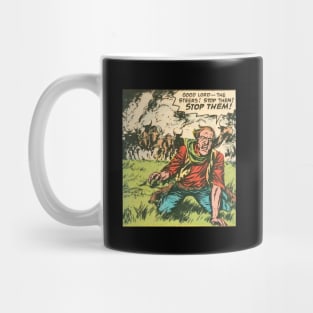 Cowboy in stampede Mug